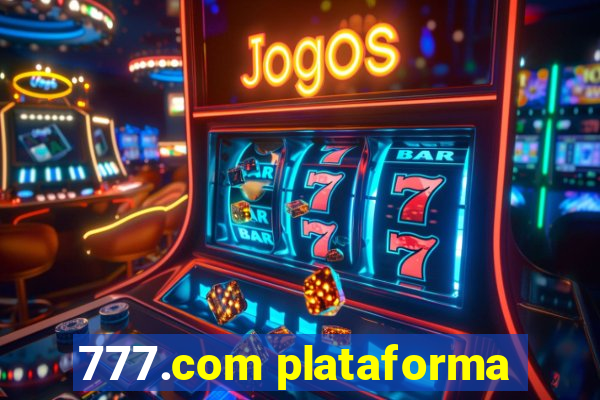 777.com plataforma